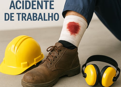 Imagem acidente de trabalho