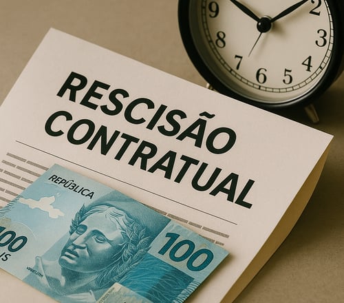 imagem rescisão contratual