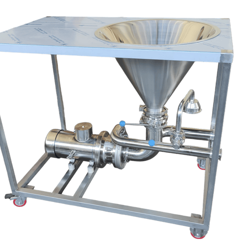 FZ-TB IP69-K powder dissolver, detail