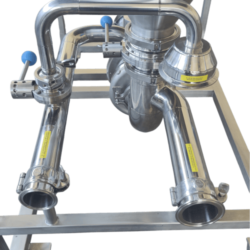 FZ-TB IP69-K powder dissolver, detail