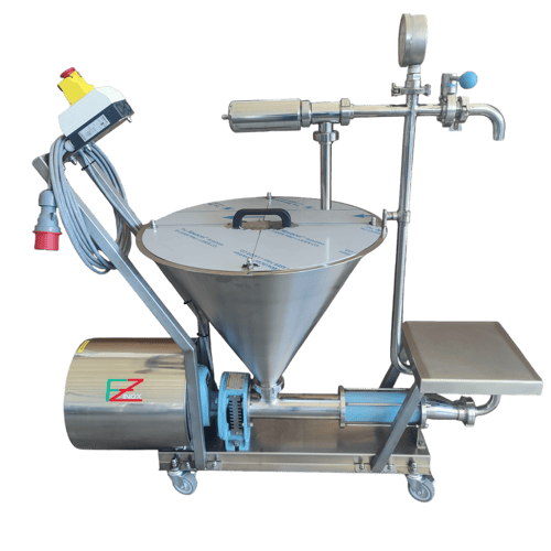 FZ INOX ricotta smoothing machine, view