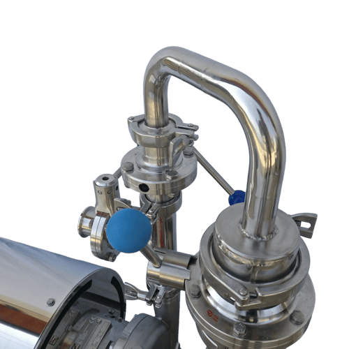 Triblender washing system