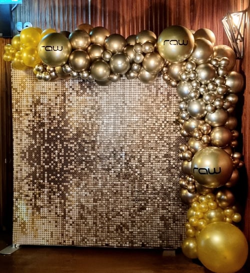 Balloon Arch for Christmas