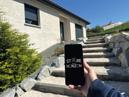 Store Horizon domotisation volet Loire