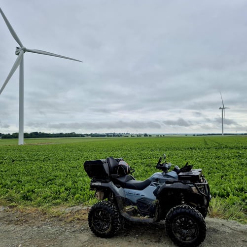 quad cf moto 850 quiberville sur mer