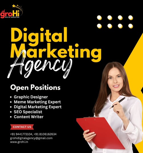 groHi's Job Openings Poster