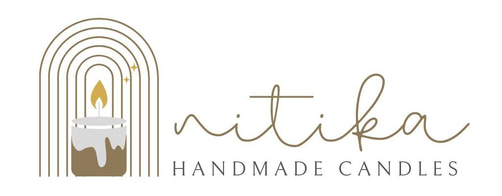 Nitika - handmade candle store logo