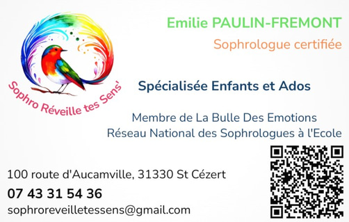 Emilie Sophro Réveille tes Sens logo