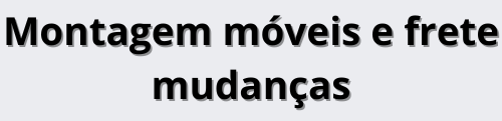 Montagem móveis e frete mudanças logo