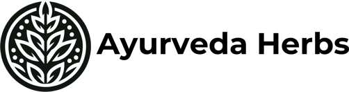 Ayurveda herbs logo
