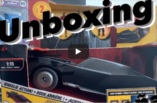 video de carro a control remoto de the batman