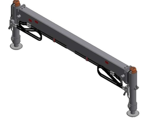 Rear Outriggers for Truck-Mounted Cranes