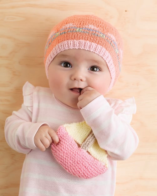 Fair Isle Beanie - Patons (ACS)