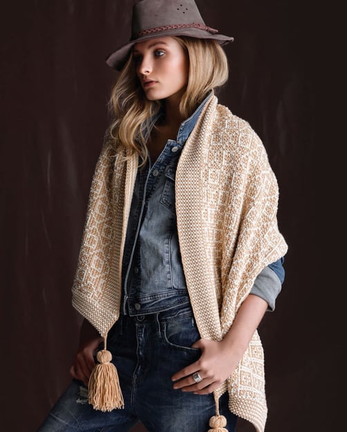 Mosaic Wrap - Australian Superfine Merino (ACS)