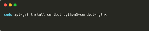 how to install certbot in ubuntu