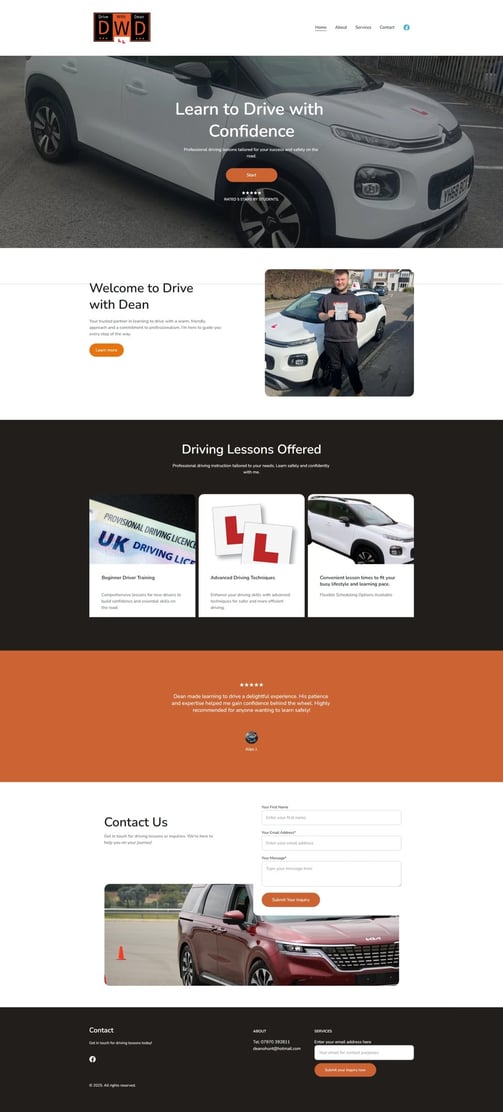 Website Design Example