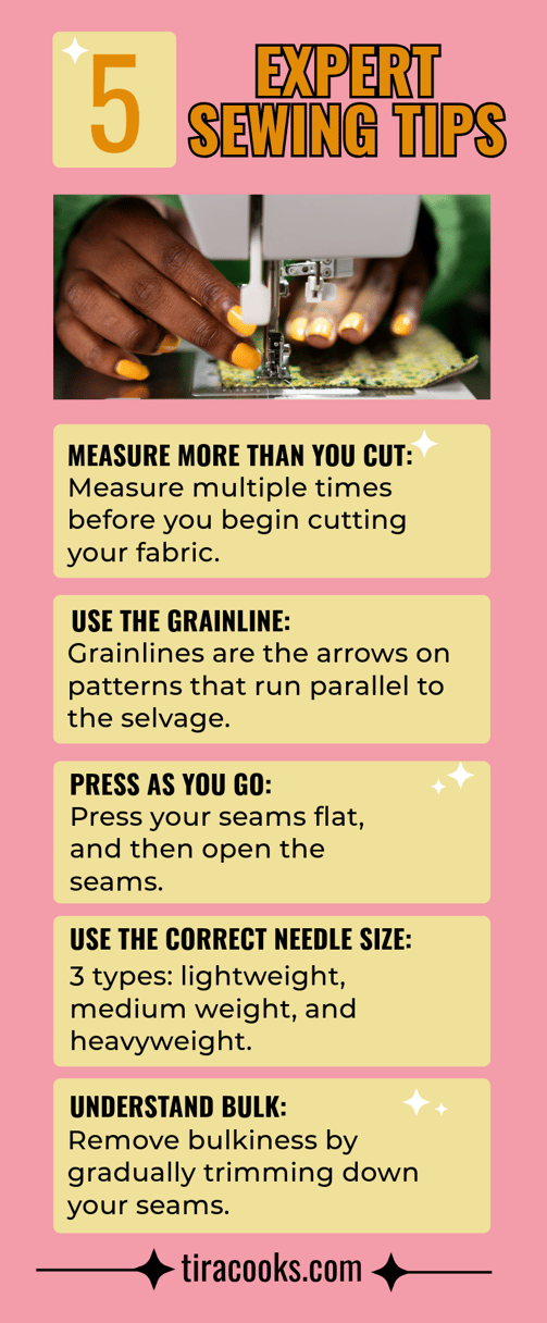5 expert sewing tips tiracooks