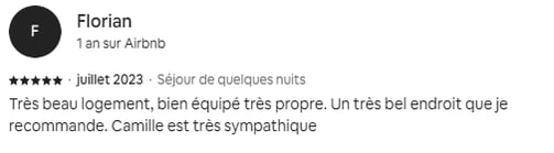 avis clients airbnb