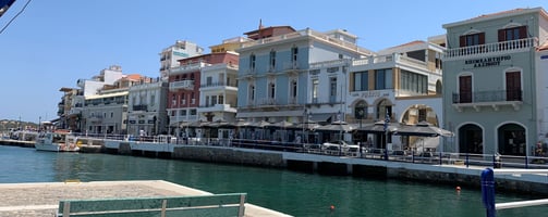 Kreta Agios Nikolaos Hafen