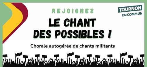 Bandeau visuel de la chorale TEC Le chant des possibles