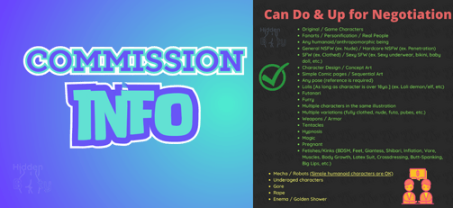 commission info banner