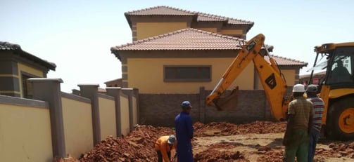 Excavation and slab prep underway in West Rand build