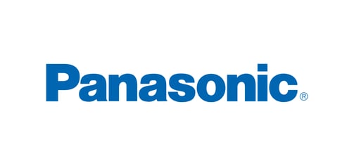 a panasonic logo with the words panasonic