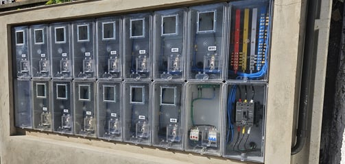 Painel agrupado padrão RGE CEEE Equatorial