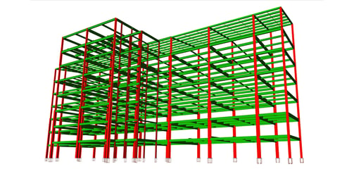 Projeto Estrutural de Universidade em Metálica.