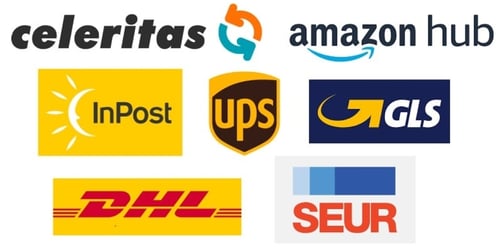 celeritas amazon inpost ups gls dhl y seur