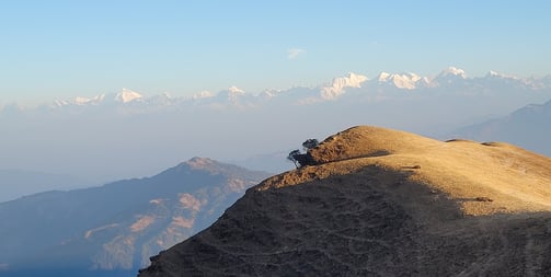hiking, trekking, nepal, himalayas, sailung, kalinchowk, temple, shailung, kathmandu, nature