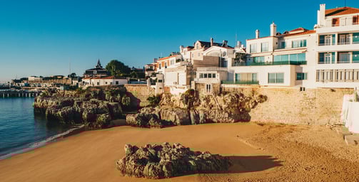 plage de Cascais Portugal