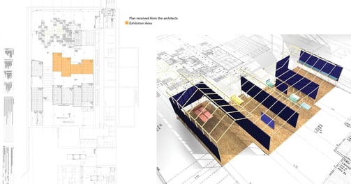 Grundriss und 3D Modell