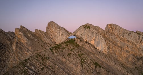 le trou de la mouche aravis lever de soleil