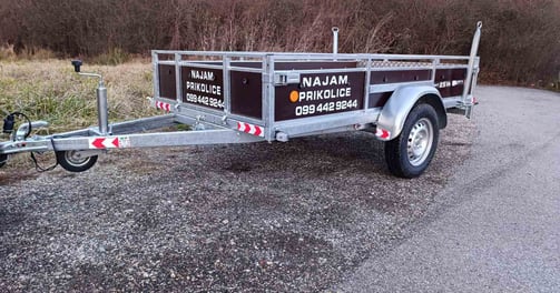 Laka Auto Prikolica za najam