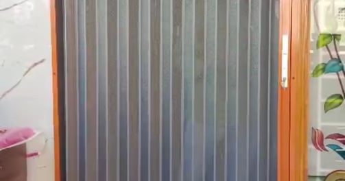 Aluminium pleated mesh