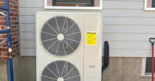 heat pump installation