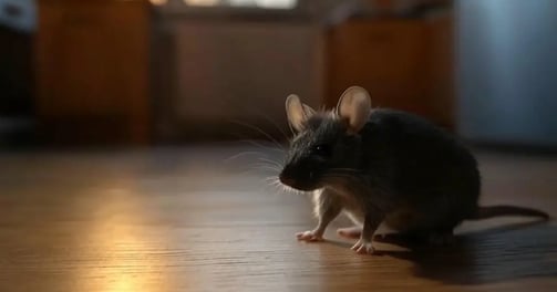 souris dans cuisine
