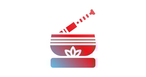 Sounds are used in meditation to heal inner thougts and emotions, bringin inner peace