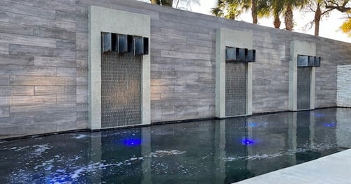 Efflorescence removed after image psi power washing