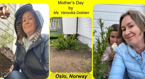 Veronika familie deltar i skogplanting i Finnmark TAHK Norway Hvordan Oslos O2-Parker Kjøler Byen