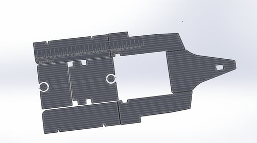 Antidérapant complet pour un bateau