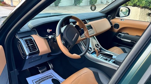 Interior car detail