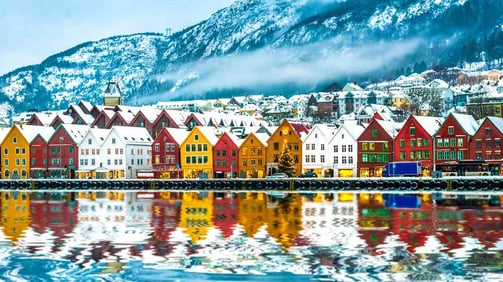 Bergen Bryggen old town