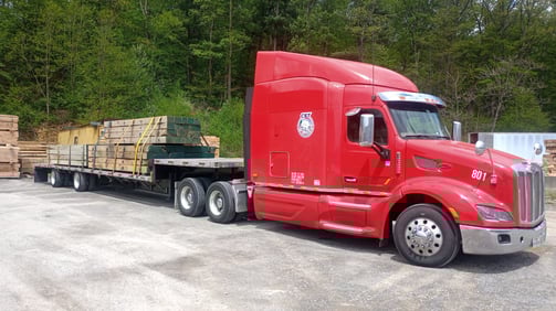step deck transportation service convoy specialized transport corp