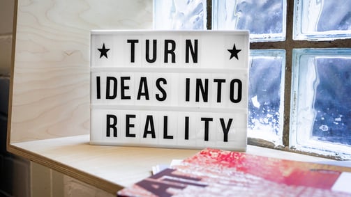 Consulting - helping you turn ideas into reality