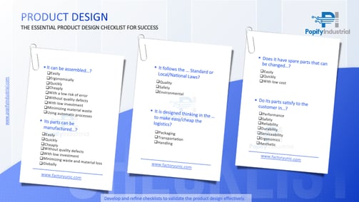 Product Design Check-list