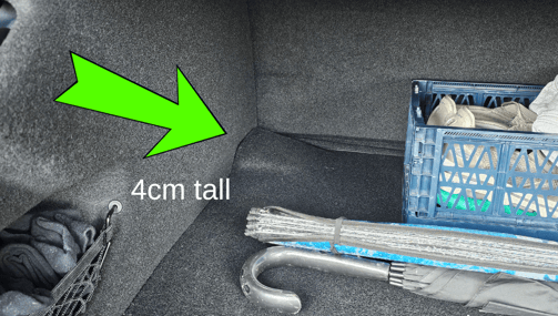 BYD Seal Boot with small bump