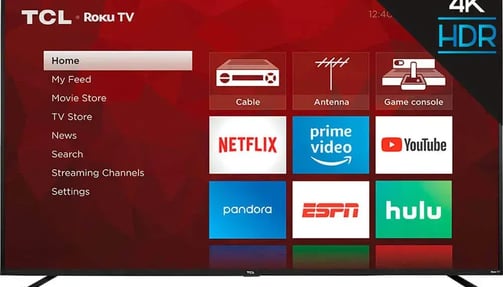 TCL Roku TV 4K hdr