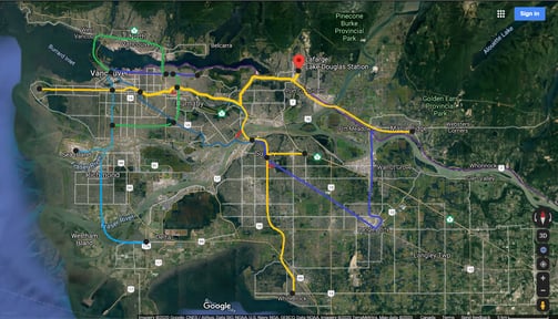 Skytrain expansion in Metro Vancouver